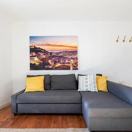 公寓 Sol A Alfama Typical Cosy Flat With River View Lisboa